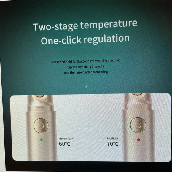 Heated eyelash curler / electric eyebrow round hat knife tool - Picture 5 of 7